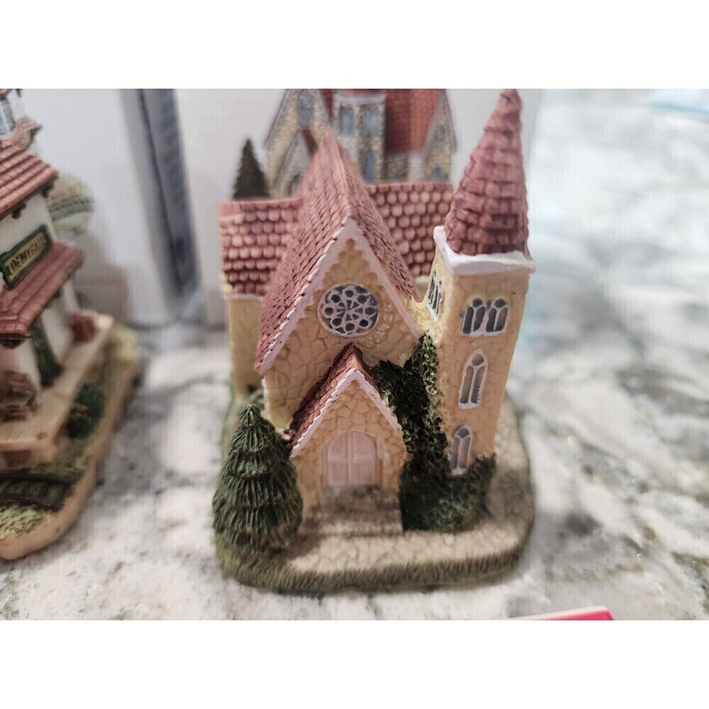 LIBERTY FALLS/THE AMERICANA COLLECTION RESIN HOUSES 1992-93 Lot Of 3 With Box - Picture 4 of 4
